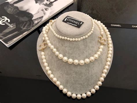 chanel pearl watch replica|chanel knockoff pearl necklace.